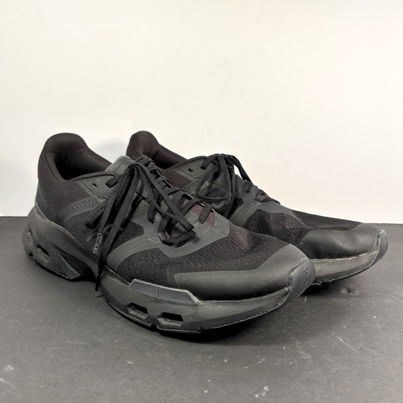 On Running Cloudrunner Black Sneakers Men’s 14 EU 49 Swiss Engineering - Picture 1 of 10